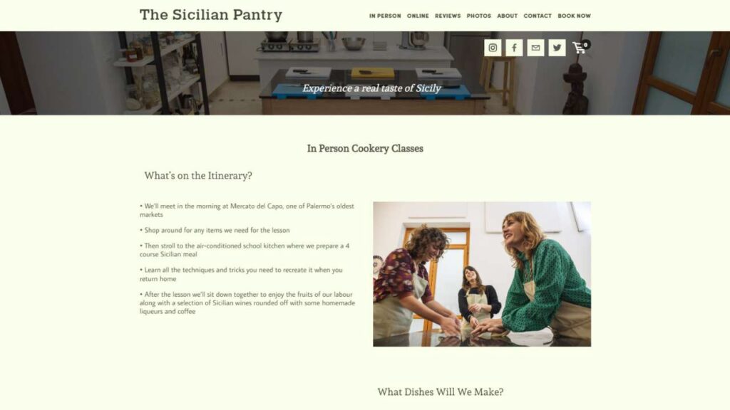 The Sicilian Pantry Italian Cooking Class in Southern Italy - 1280x720