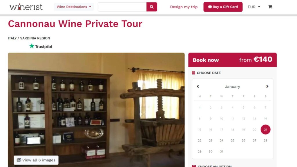 Winerist wine tour Sardinia - 1280x720