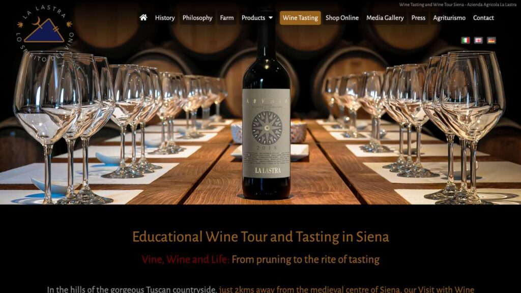 La Lastra_ Lo Spirito Del Vino - Educational Wine Tour and Wine Tasting in Siena